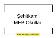 Şehitkamil MEB Okulları
